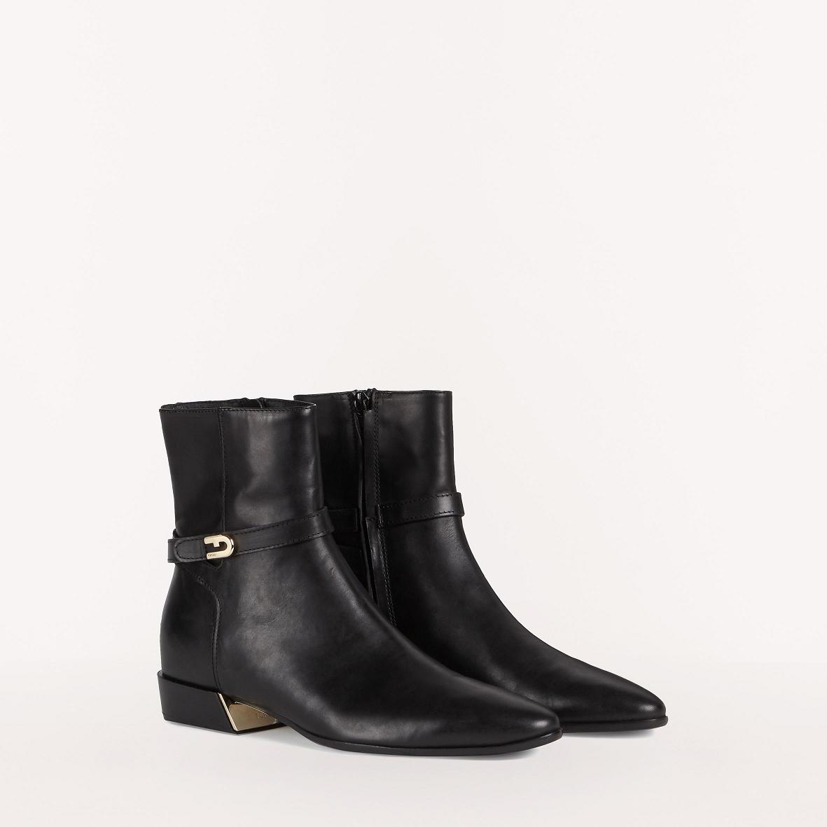 Furla Grace Boots Black Women South Africa AO7504132